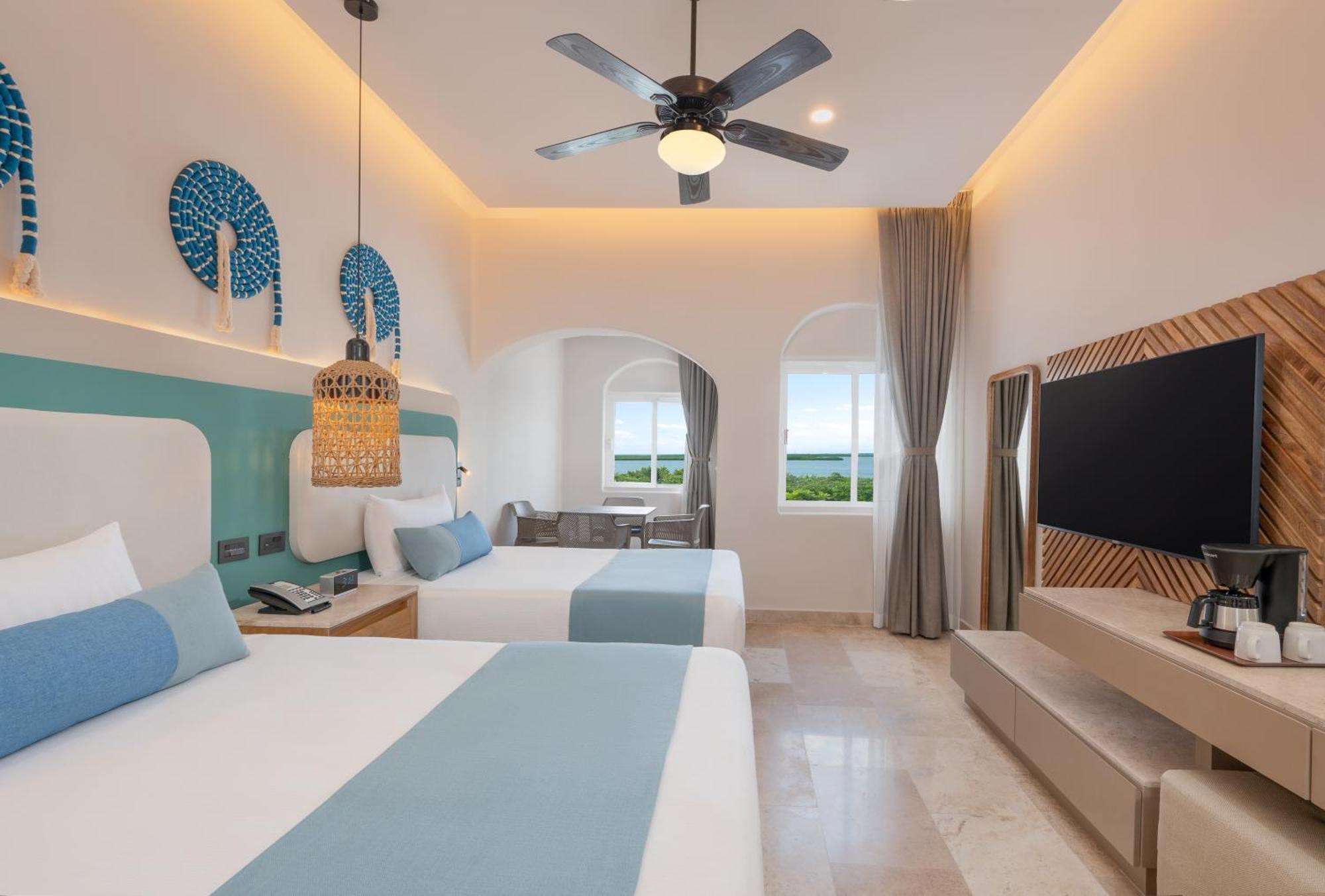 Deluxe Doppelzimmer mit Lagunenblick