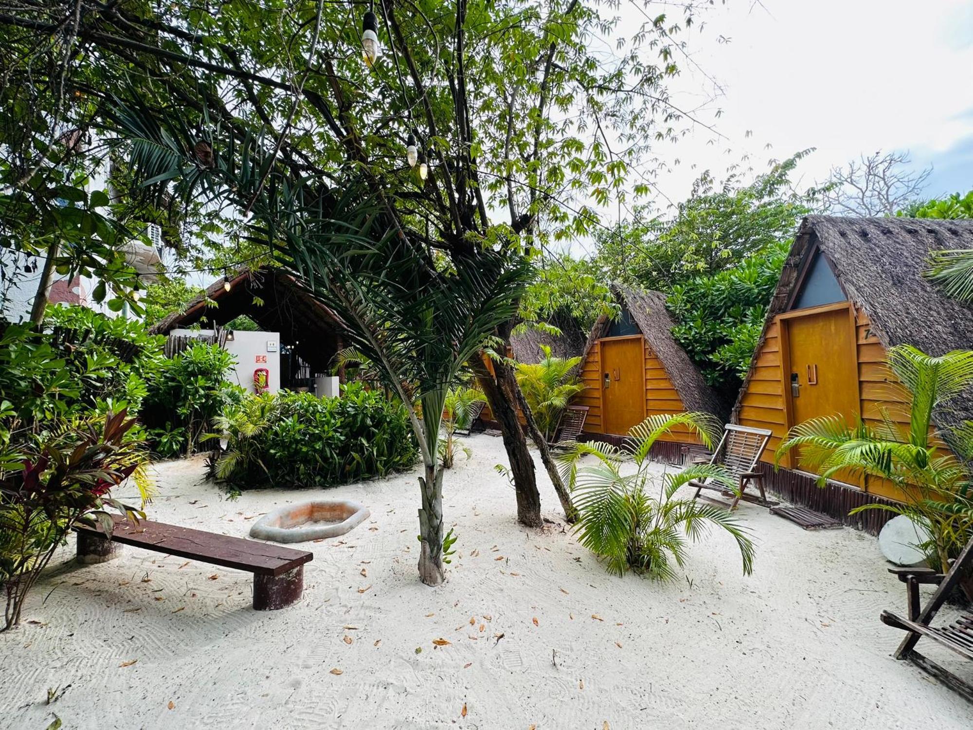 Bungalow con vistas al jardín