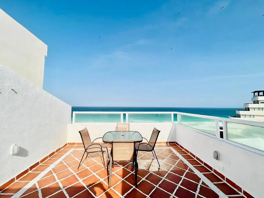 Panoramic Oceanview Private Rooftop Brisas1409-1