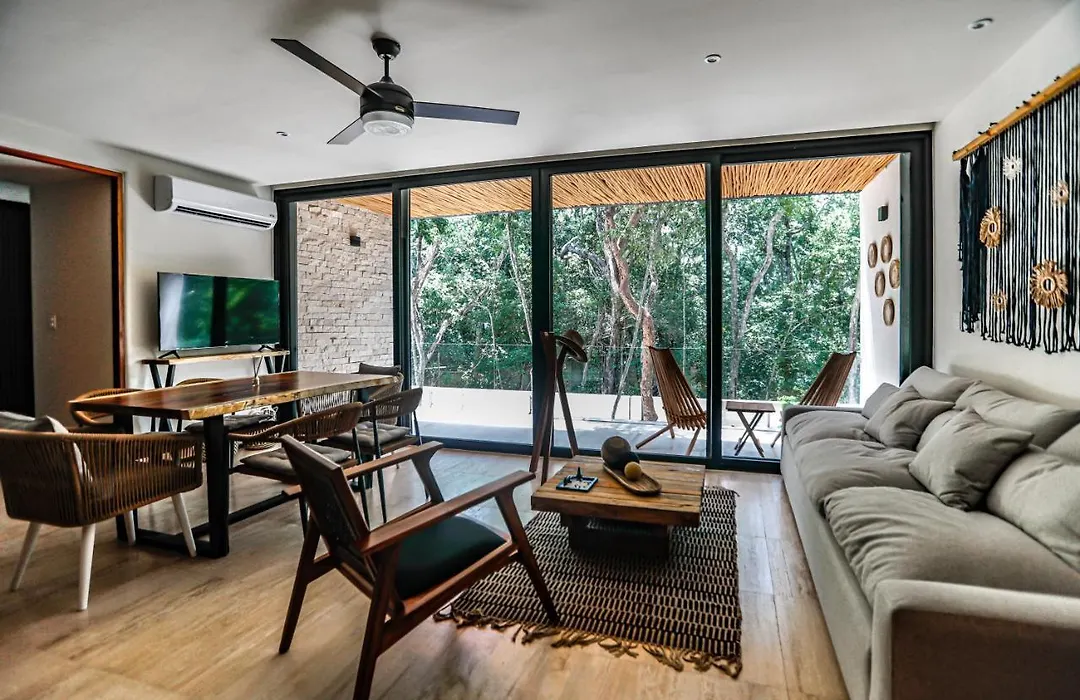Apartment Surrounded By Trees In Aldea Zama Tulum-1