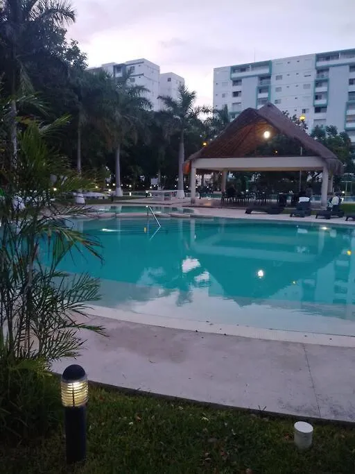 Appartement Hermoso Departamento En Cancun Con Alberca-1
