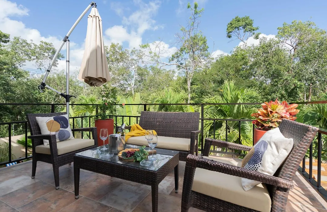 Tulum Stunning Villa For 10-Cabana-Private Pool-Parking-1