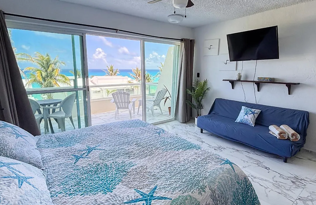 Brisas Shores Terrace Ocean View Beachfront Apartments 1 Bedroom Hotel Zone-1