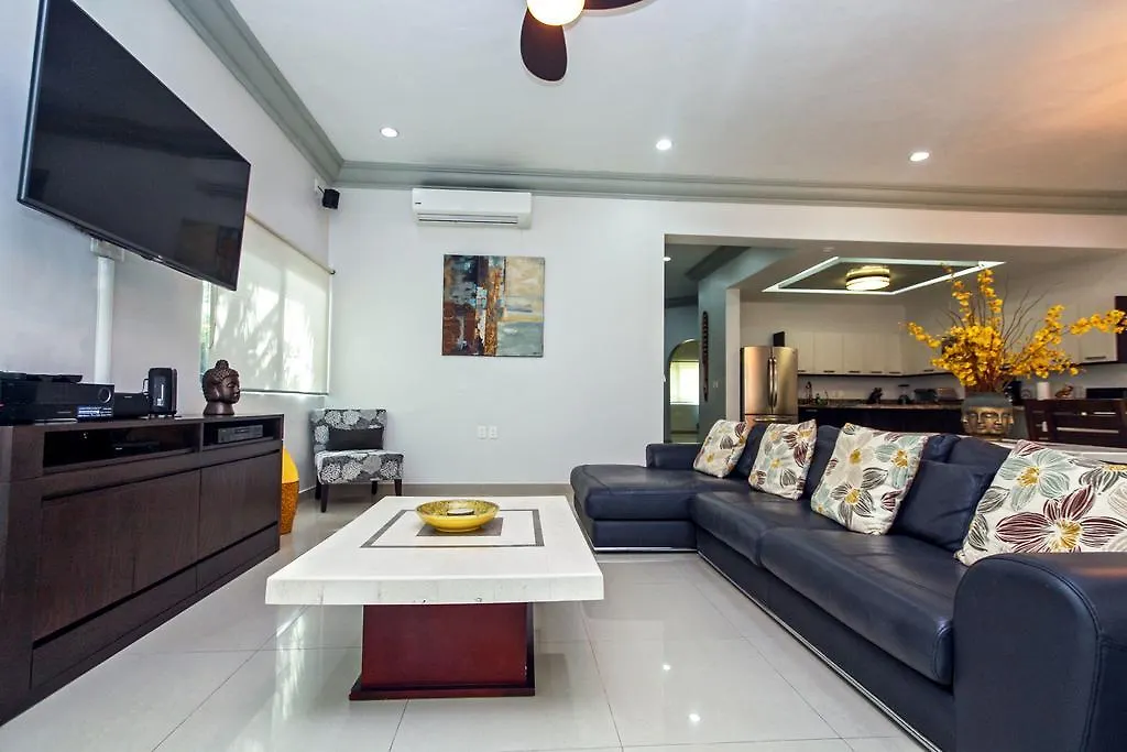 Villa Rebeka - Spectacular Beachfront Oceanview 4 Bedroom - At Playacar Phase I-1