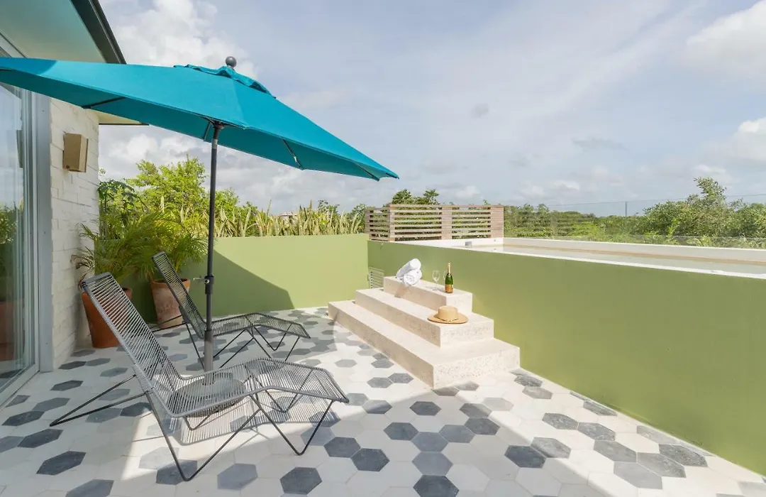 Casa Selva 1Br Magical Jungle Rooftop With Private Pool At Aldea Zama-1