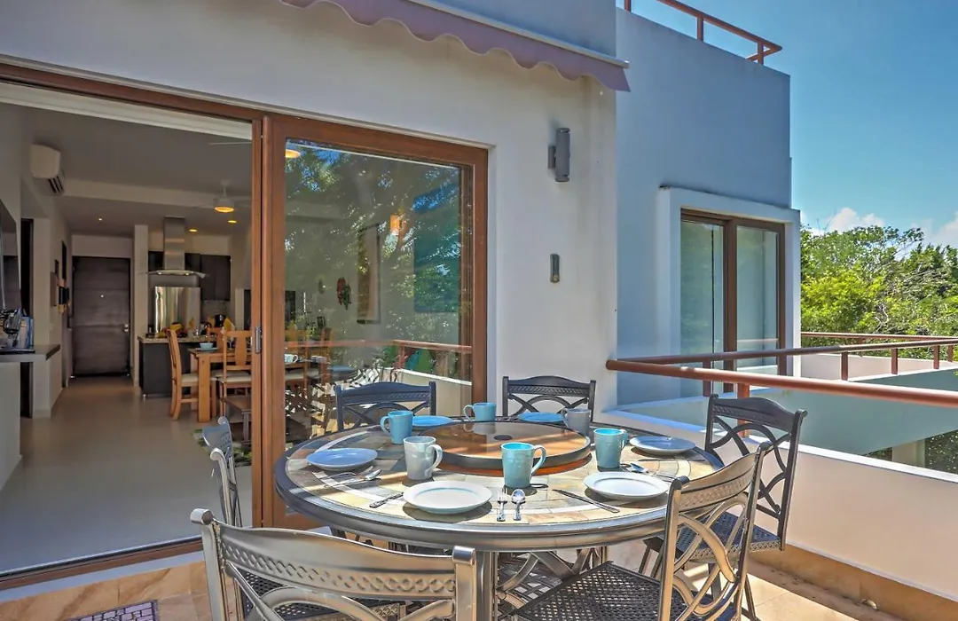 Tropical Akumal Penthouse Condo With Private Hot Tub-1
