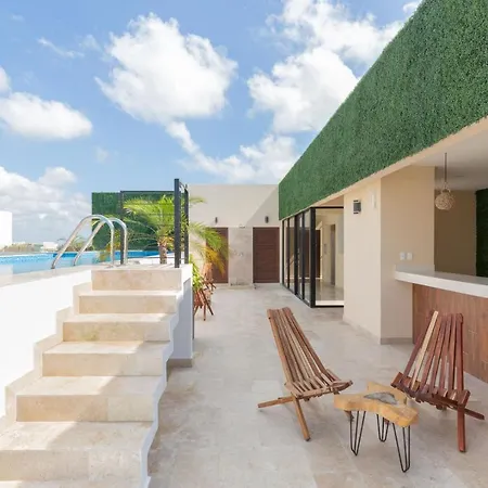 Charming 2Br Apartment With Private Plunge Pool In Aldea Zama-2