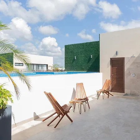 Great Condo In Aldea Zama With Plunge Pool And Movie Theater In The Complex-3