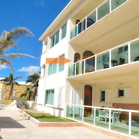 Departamento Sobre La Playa Cancun-2