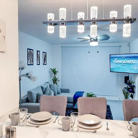 Shappire Apartment - Modern & Cozy 2 Bedroom - Cancun Downtown-2