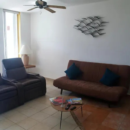 Beachfront Apartment Your Home In Cozumel-3