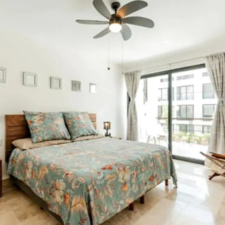 Apartamento Vacacional en Cancún con Piscina-3