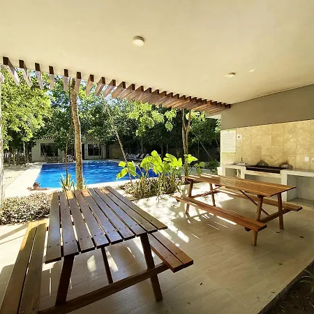 Lujoso Y Bello Condo Estilo Boho Tulum-3