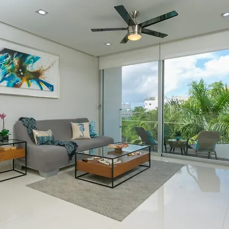 Moderno Departamento Cerca De La Playa Y La 5 Ave-3