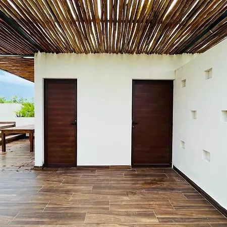 Departamento Con 2 Recamaras, Terraza Y Jacuzzi Privado-3