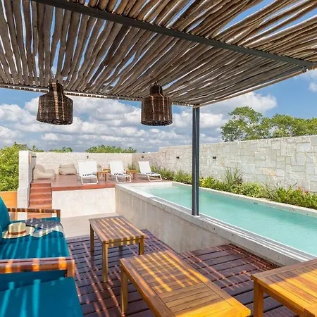 Jungle View 2 Bedrooms Private Pool Aldea Zama-3