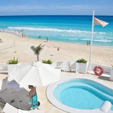 Estudio 4 Sobre Playa, Alberca, Gimnasio, Jacuzzi-2