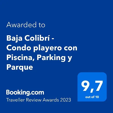 Baja Colibri - Condo Playero Con Piscina, Parking Y Parque-3