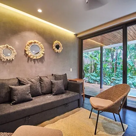Majestic Apartment In Luum Zama With Plunge Pool, Terrace, Temazcal, Palapa & Exclusive Amenities-3