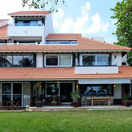 Casa Frente A La Playa En Puerto Aventuras-3