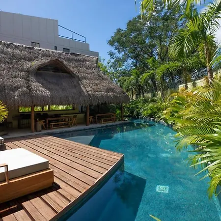 Apartment Private Jacuzzi - Bungalos Tulum 220-2