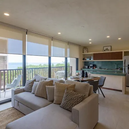 Ocean View 2Br Apartment Yum Balam-2