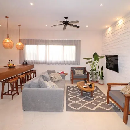Unique Two-Level Apartment In Aldea Zama With Private Pool & Rooftop, Shared Pool, Billiard & Gym-3