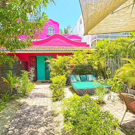 Summer Special !! House Carey2 Beachside Area Puerto Morelos Mx-3