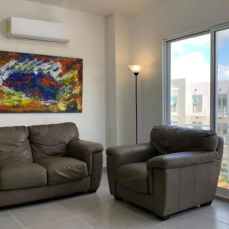 Encantador Departamento En Cancun: Confort Y Seguridad-2