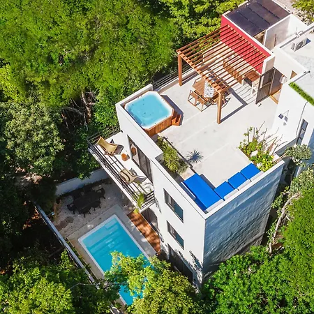 Villa Prince, Loft & Rooftop, Private Pool & Jaccuzi Riviera Maya-3