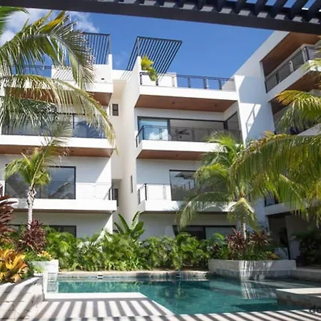 Luxury Apartment With Jacuzzi In Tulum-2