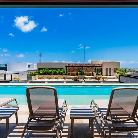 'Syrena Luxury Caribbean' Heart Of Playa Del Carmen - Fast Wi-Fi - Sea Views-2