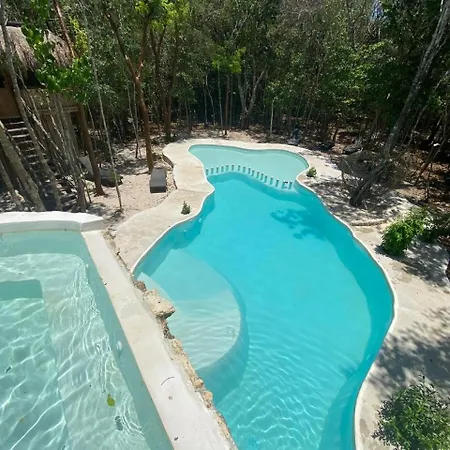 Aldea Maya-Ha Cabañas con cenotes-3