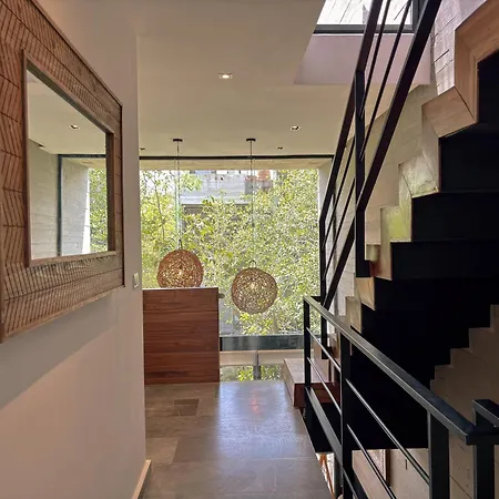 Lujoso Penthouse Remodelado De Tres Pisos En Madara Tulum-2
