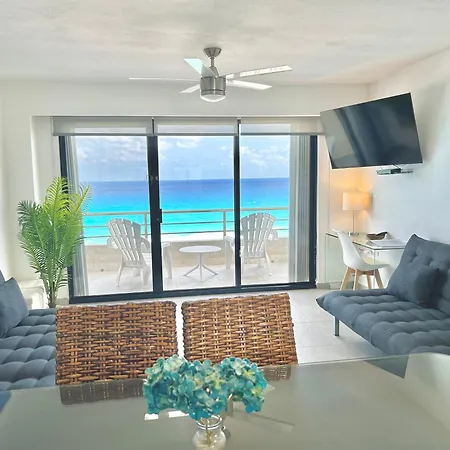 Sparkling Ocean View In Cancun-3