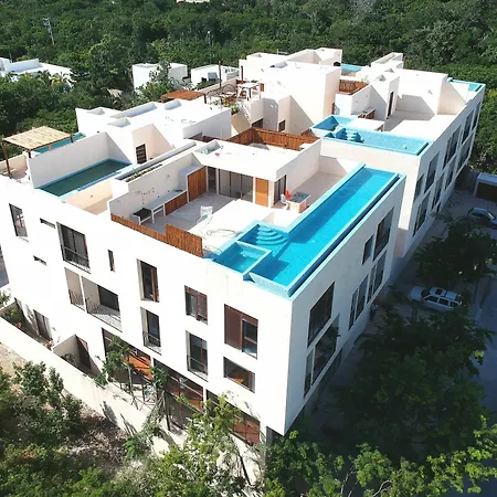 Rooftop Pool Apartments Tulum-2
