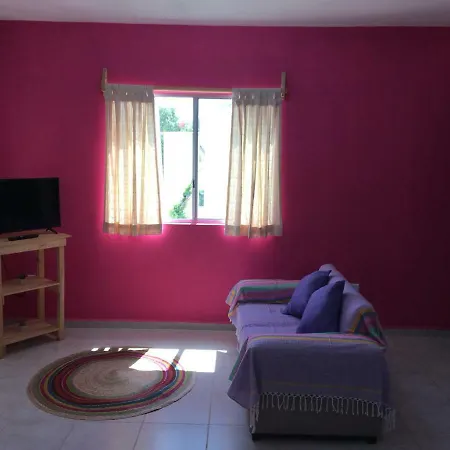 Cozy Mex House Well Linked To The Beach. A/C, Netflix And Wifi-2