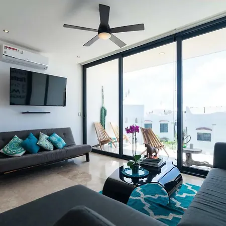 2Br Oasis W Rooftop Pool & Ocean View - Apartment-3