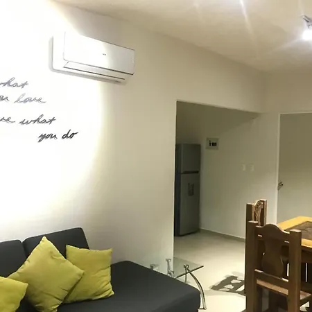 Deptartamento Comodo Y Seguro En Playa Del Carmen-2