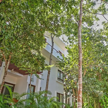 Tropical Akumal Penthouse Condo With Private Hot Tub-3
