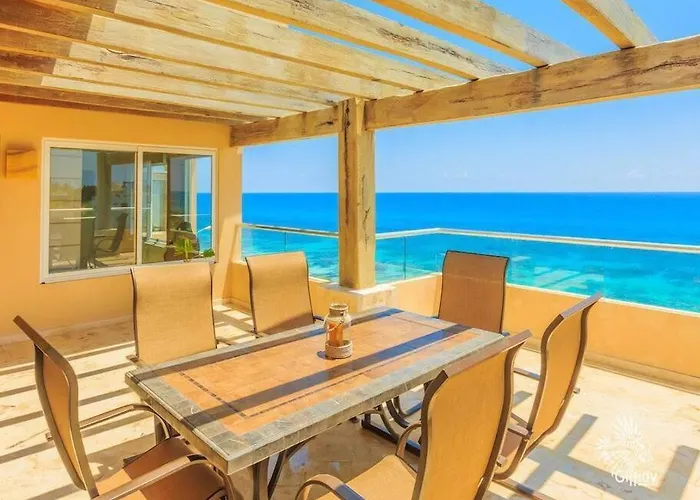 Spectacular Ocean-View Penthouse Private Pool 4Bd Isla Mujeres33 Ov Apartamento admite animales