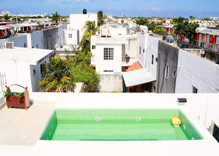 Habitación, Jacuzzi Rooftop, Gran Wi-Fi Cancún