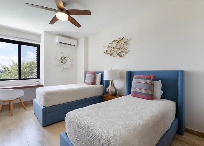 Near Airport, Pool, Spa & Jacuzzi - 3 Bedrooms Cancún che accetta animali