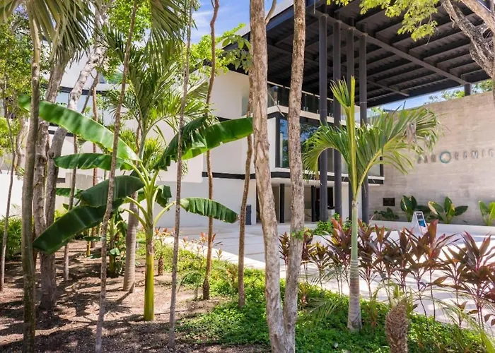 Baak- A104- Beautiful Studio 360º Rooftop Pool And Gym Tulum with Pool
