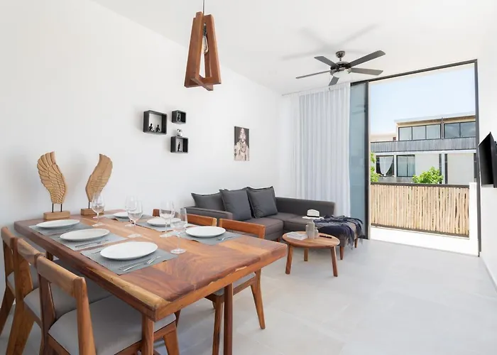 Palalma Condo With Spacious Private Plunge Pool In Terrace And Great Amenities In Complex Tulum que aceita animais de estimação