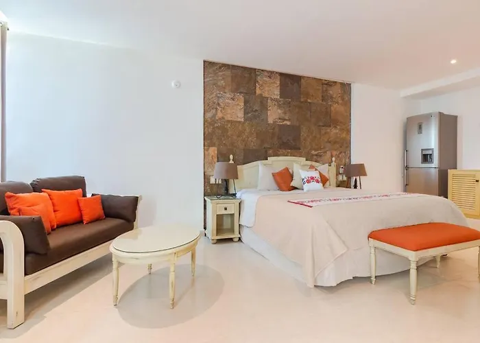 Encantadora Suite Con Cocina En Colibri Pdc Playa del Carmen que aceita animais de estimação