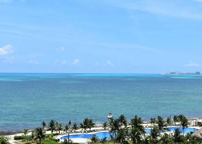 * OFERTA: Magnífico departamento frente al mar * Apartamento Cancún que aceita animais de estimação