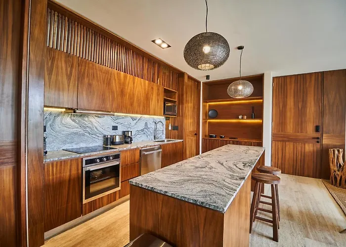 Sophisticated Apartment In Aldea Zama With Incredible Pool, Outdoor Seating & High-Speed Wi-Fi Tulum que aceita animais de estimação