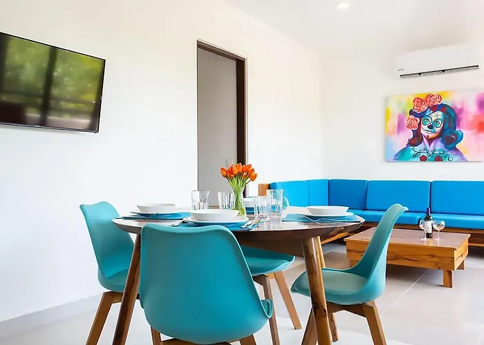 2 Bedroom Apartment Seaside At Lote 49 Akumal By Spot Rentals Tulum