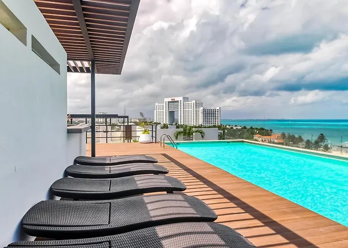 Sunset Corner Takh 503 Studio Hotel Cancún aceita animais de estimação